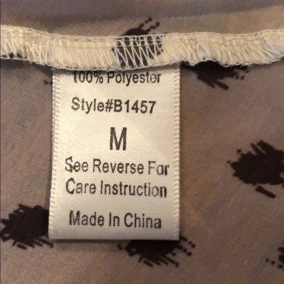 NWT Sheer Cover Up Sz M - Picture 5 of 7